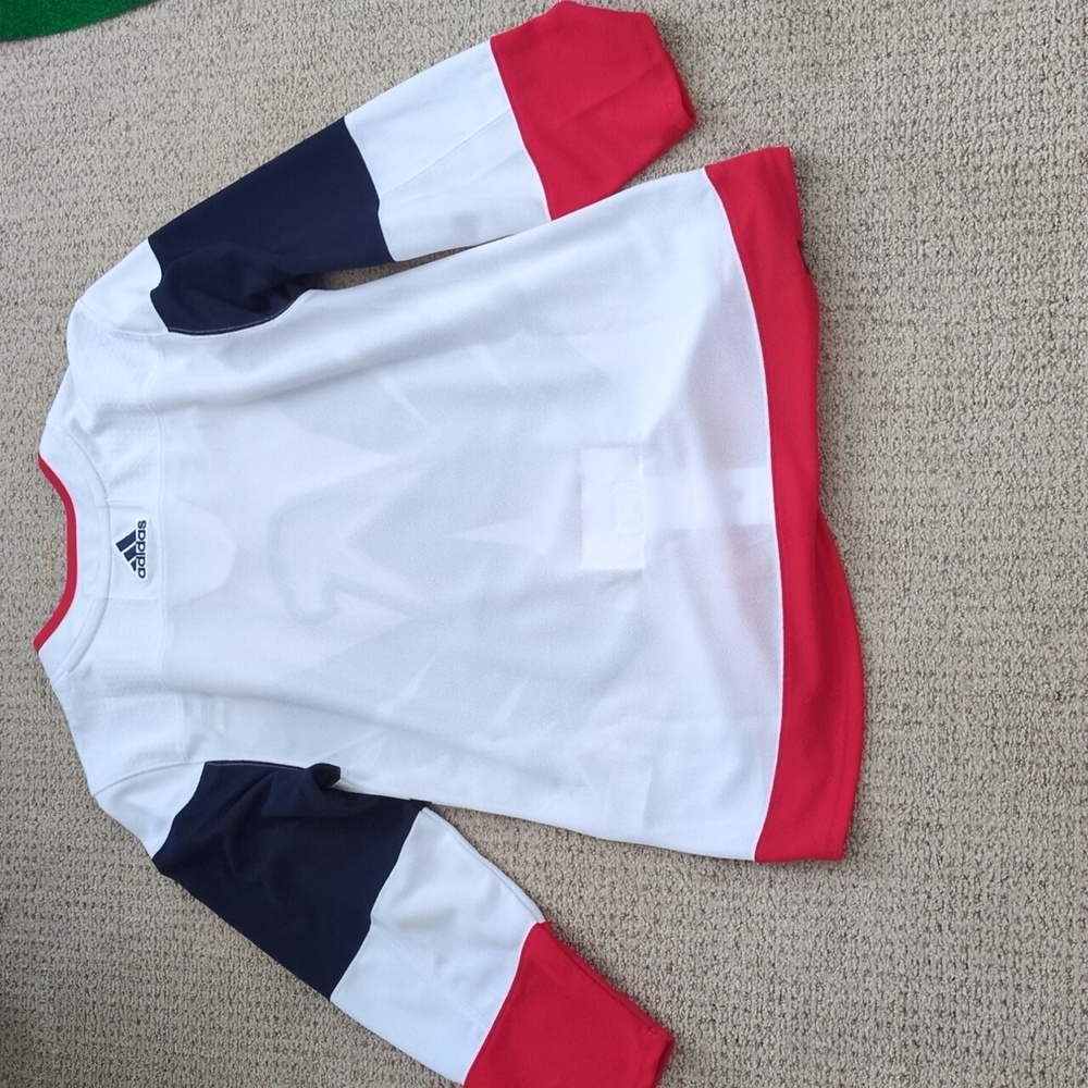 Adidas Washington Capitals 2023 NHL Stadium Series Jersey White Adult 46 - Picture 2 of 7
